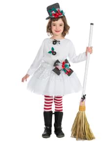 Girl's Snowman Costume
