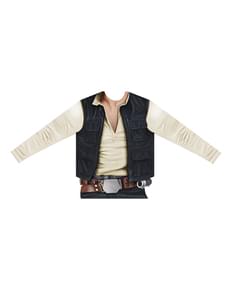 Hyper Realistisk Han Solo T-Skjorte Voksen