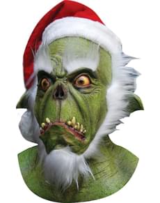 Green Santa Halloween Mask