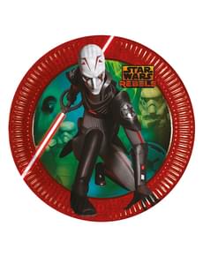 Set 8 piatti Star Wars Rebels