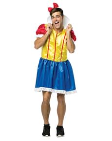 Costume da principessa delle nevi per uomo