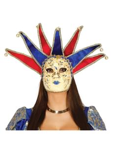 Masque vénitien clochettes adulte