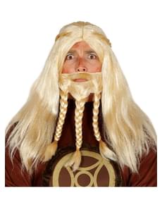 Man's Brutish Viking Wig