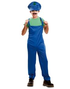 Boy's Plumber Sidekick Costume