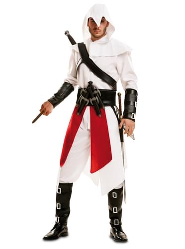 Valkoinen Murhaaja- asu miehille