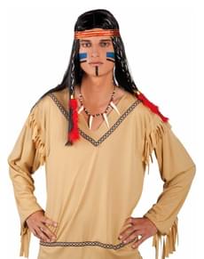 Indianer Kette mit Eckzähnen für Erwachsene