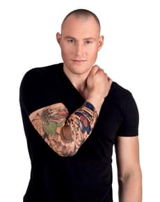 Manica cn tatuaggi della costa ovest per adulto