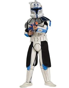 Boy's Deluxe Boxed Clone Trooper Rex Costume