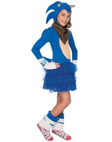 Costume da Sonic per bambina