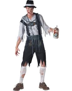 Men's Bavarian Zombie Costume