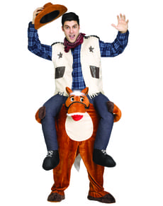 Aikuisten Ratsastava Cowboy -asu