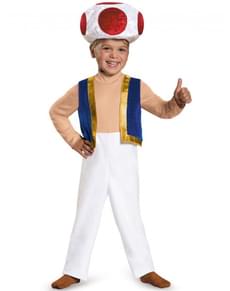 Boy's Toad Super Mario Costume