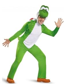 Yoshi kostume deluxe til mænd