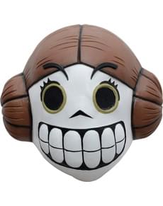 Maschera da principessa ribelle giorno dei morti per adulto