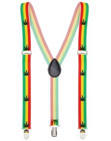 Bretelles jamaïcaines adulte