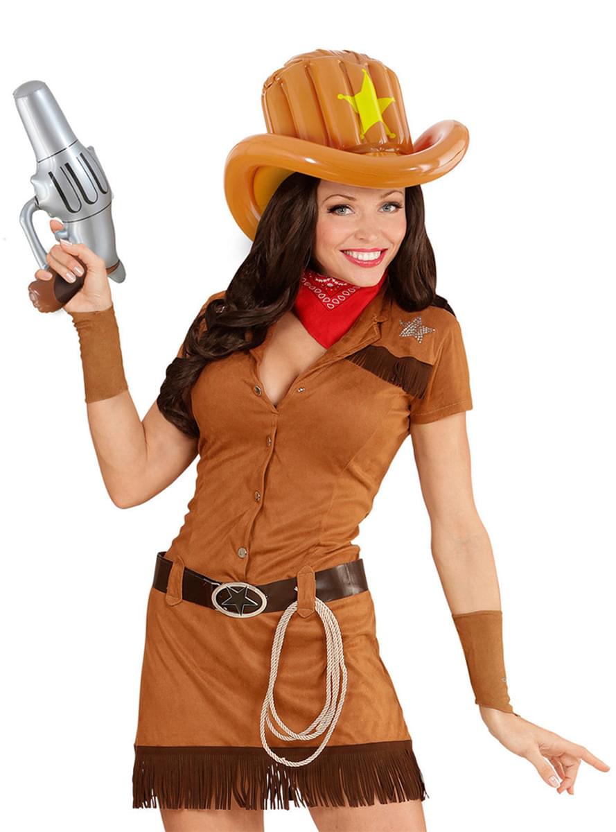 Adult's Inflatable Cowboy Hat