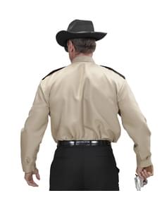 Man's Plus Size Sheriff Shirt