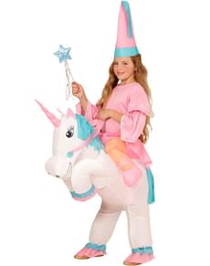 Girl's In My Unicorn's Saddle Costume