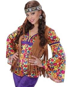 Anello della pace con brillantini per adulto