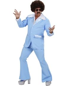 Man's Turquoise Disco Suit