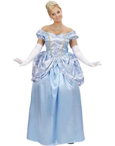 Woman's Charming Blue Princess Costume