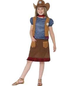 Girl's Wild West Cowgirl Costume