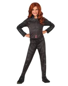 Girl's Black Widow Captain America Civil War Costume