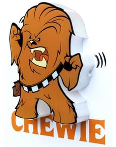 Animaatiotyylinen Chewbacca-3D-koristelamppu