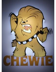 Dekorative Lampe 3D Chewbacca cartoon