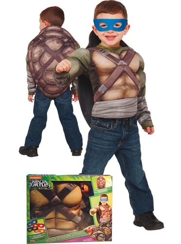 Kostüm Ninja Schildkröte in Schachtel für Jungen