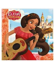 Sett med 20 Elena fra Avalor Servietter