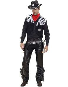 Utfordrende Cowboy Kostyme for Menn