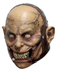Psykopatisk galning latex maske til voksne