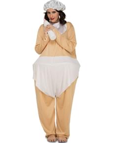 Tyk baby kostume til voksne