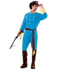 Konföderierten Kostüm für Herren