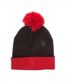 Deadpool Wollmütze mit Bommel für Erwachsene