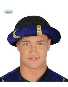 Pagen Turban blau für Erwachsene