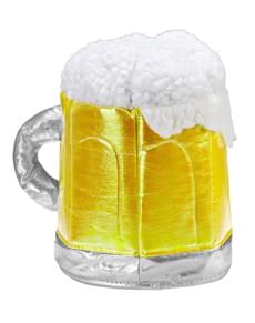 Mütze schaumiger Bierkrug für Erwachsene