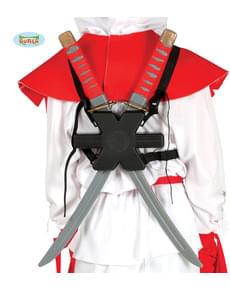 2 épées de Samouraï pour le dos