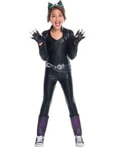 Kostüm Catwoman DC Super Hero Girls Deluxe für Mädchen