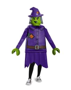 Disfraz de bruja malévola Lego para mujer