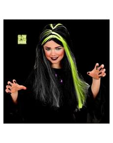 Parrucca strega bambina