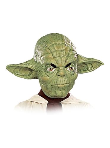 Yoda 3/4 -vinyylinaamio (lapsille)
